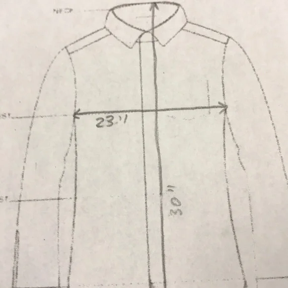 Luigi Borelli Stripped Button Down  17.15” x 34.5” EUC - Picture 7 of 7